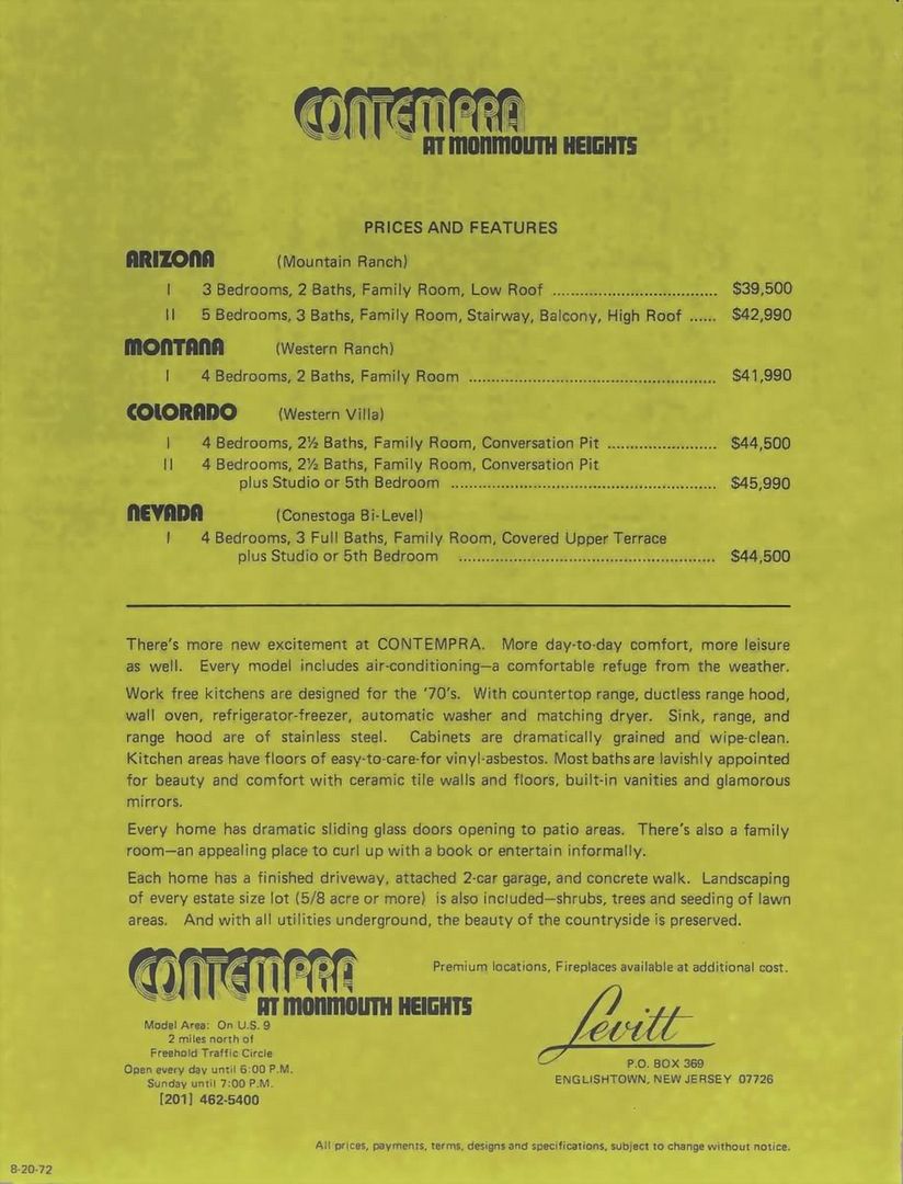 Contempra at Monmouth Heights